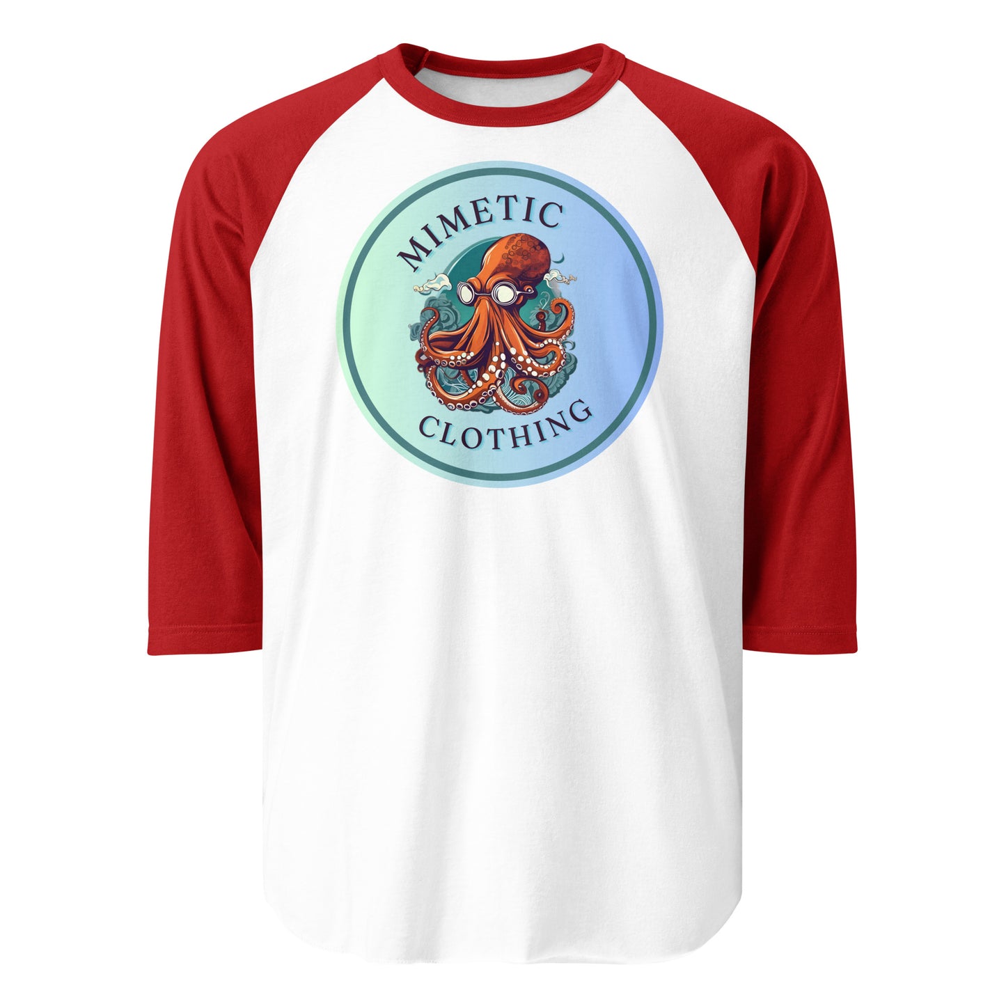Special Edition Octo Design 3/4 Sleeve Raglan Shirt
