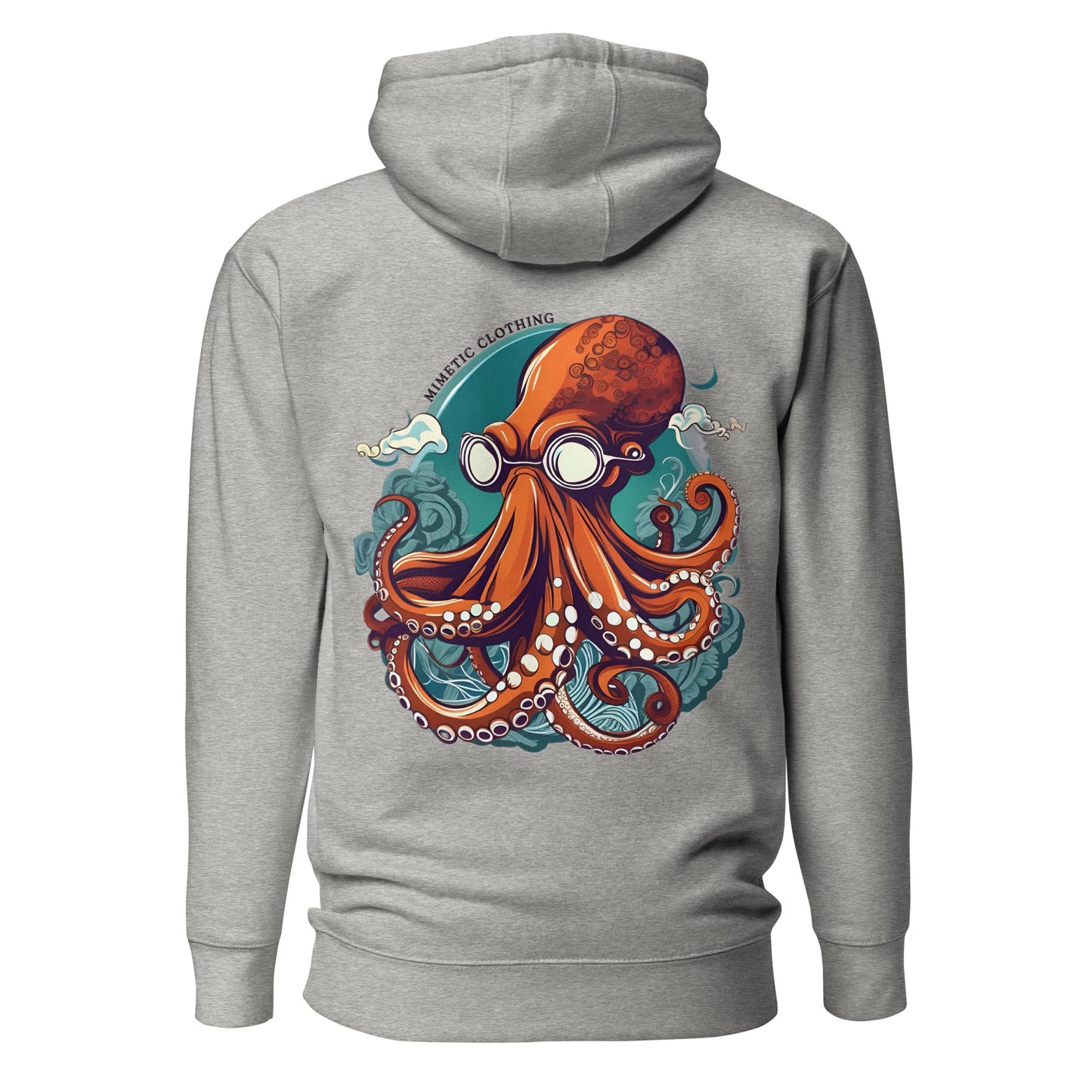 Octopus Unisex Hoodie by Mimetic Clothing