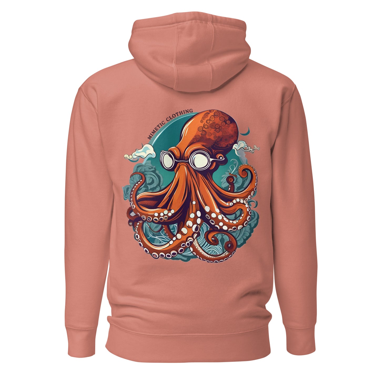 Octopus Unisex Hoodie by Mimetic Clothing