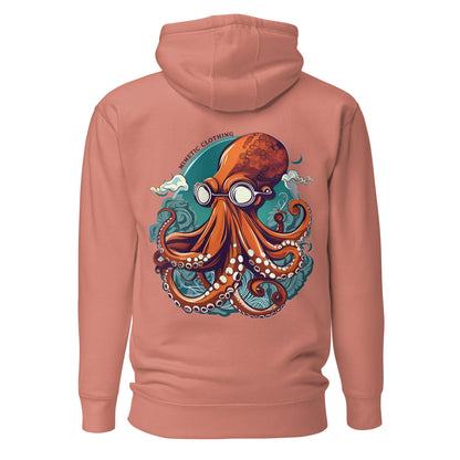 Octopus Unisex Hoodie by Mimetic Clothing