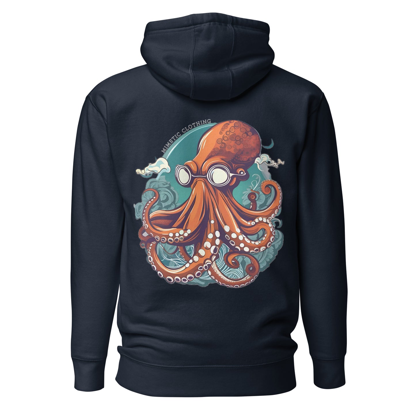 Octopus Unisex Hoodie by Mimetic Clothing