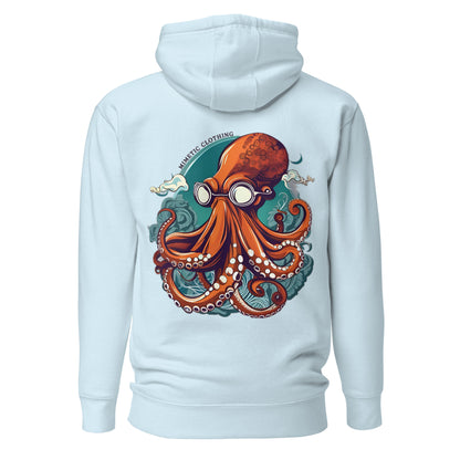 Octopus Unisex Hoodie by Mimetic Clothing