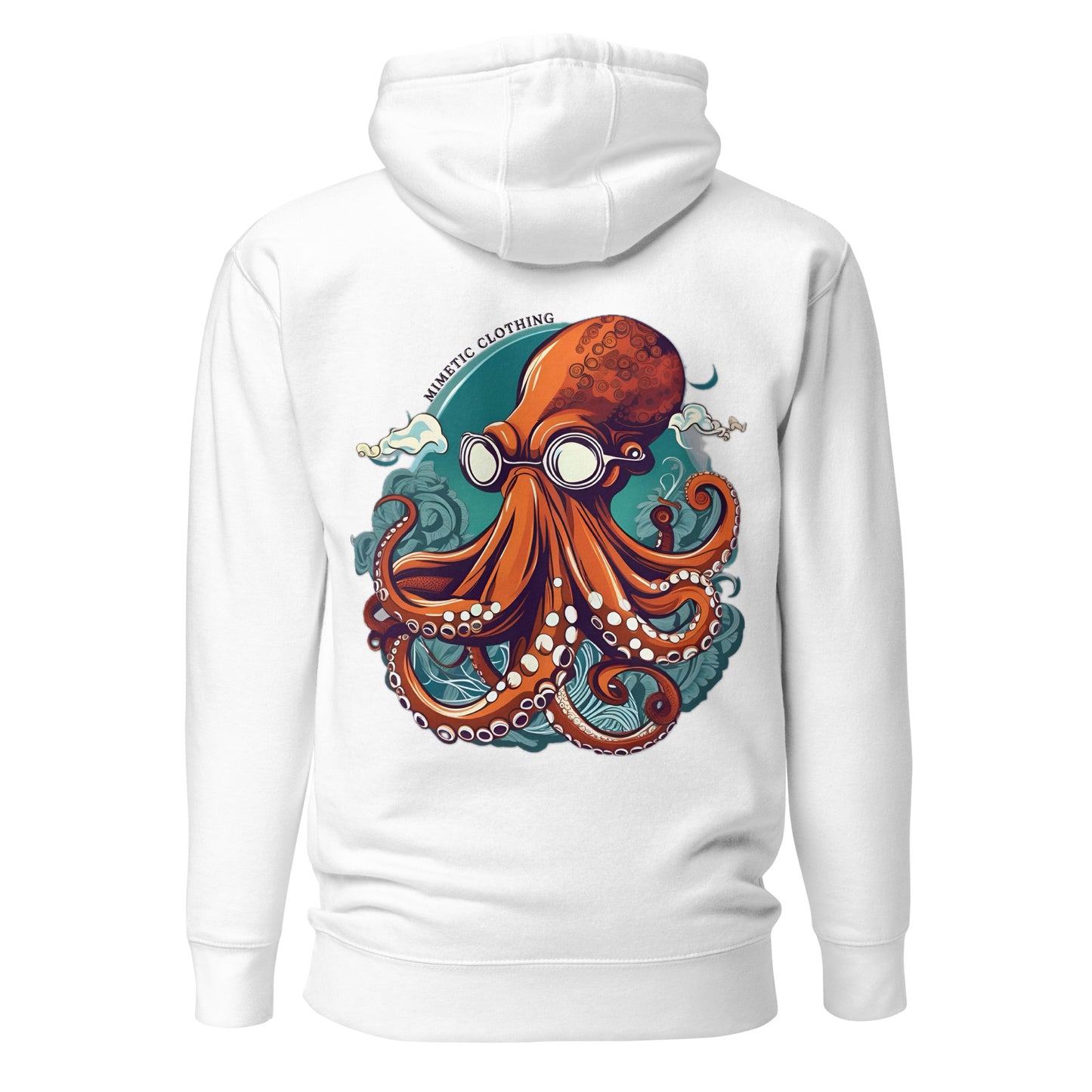Octopus Unisex Hoodie by Mimetic Clothing