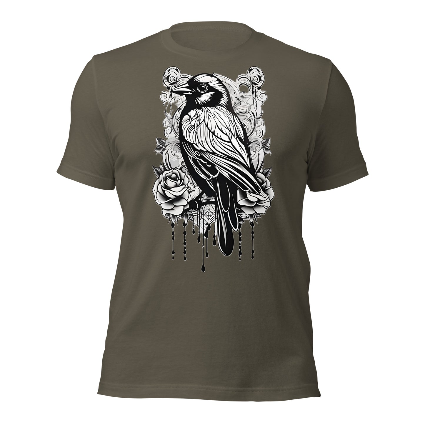 Raven Design by Mimetic. Premium Unisex t-shirt