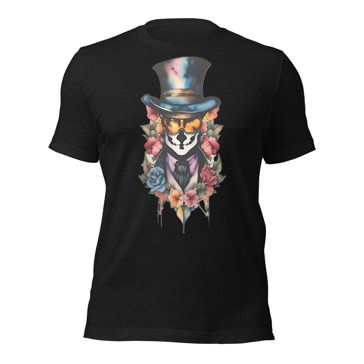 Watercolour Voodoo Skull design by Mimetic. Premium Unisex t-shirt