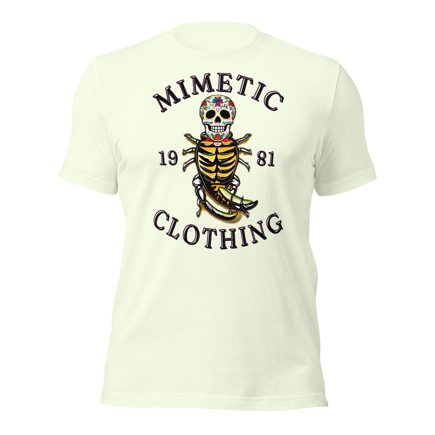 Day of the Dead Roach Unisex t-shirt