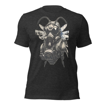 Gas Mask Bee design by Mimetic. Premium Unisex t-shirt