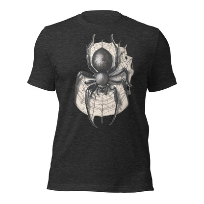 Techno Spider Graphic Tee Design by Mimetic Clothing. Unisex t-shirt