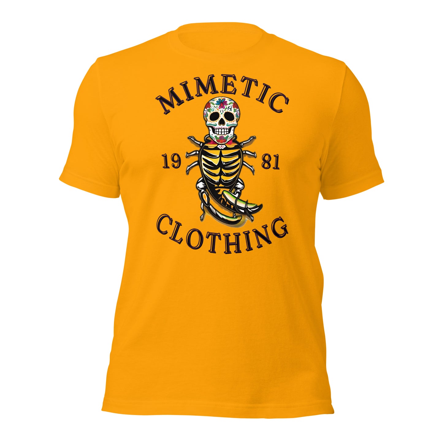 Day of the Dead Roach Unisex t-shirt