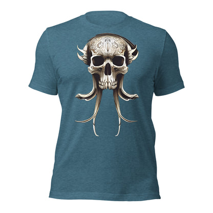 Meta Skull design by Mimetic Clothing. Premium Unisex t-shirt