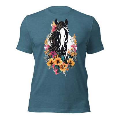 Spring Horse by Mimetic Clothing. Premium Unisex t-shirt