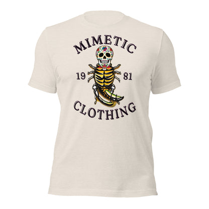 Day of the Dead Roach Unisex t-shirt