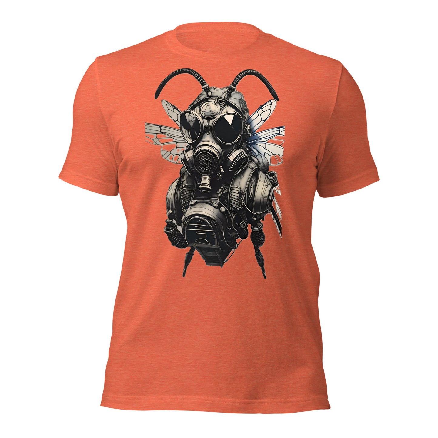 Gas Mask Bee design by Mimetic. Premium Unisex t-shirt