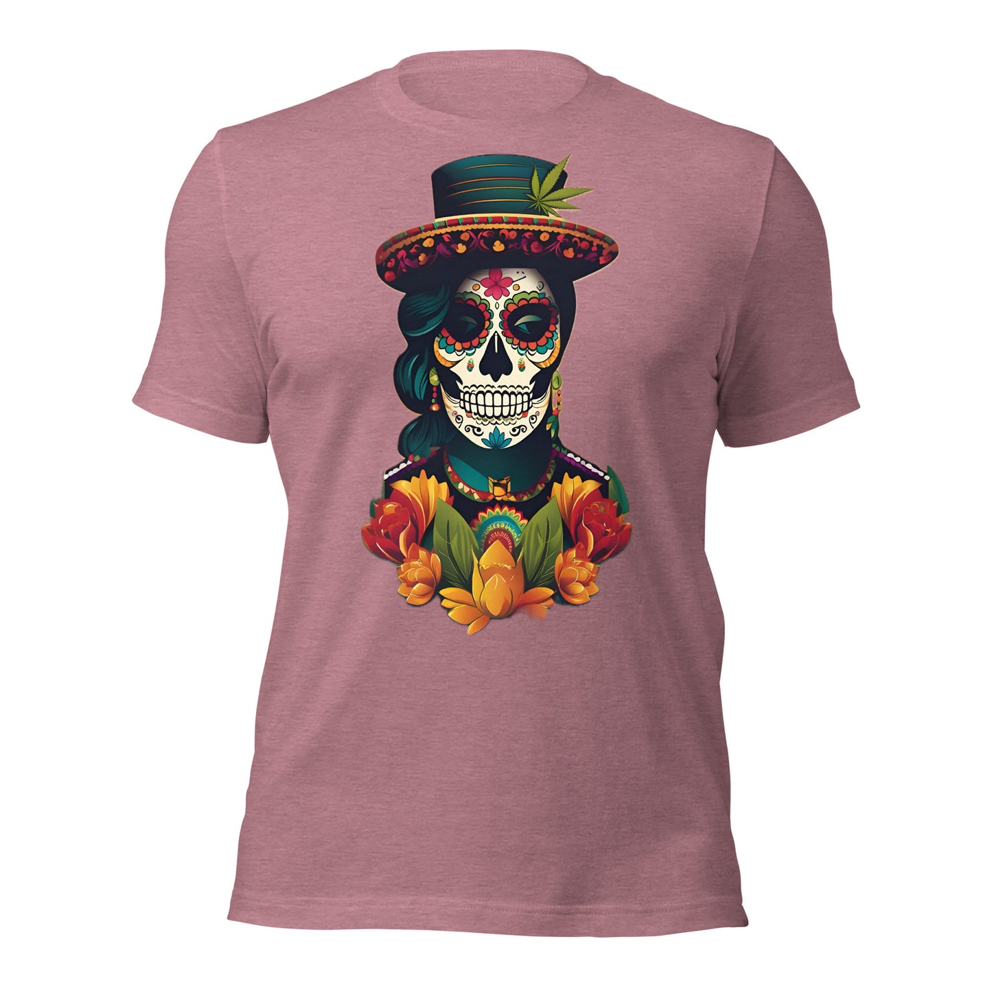 Dia De Los Muertos Woman. Premium Unisex t-shirt