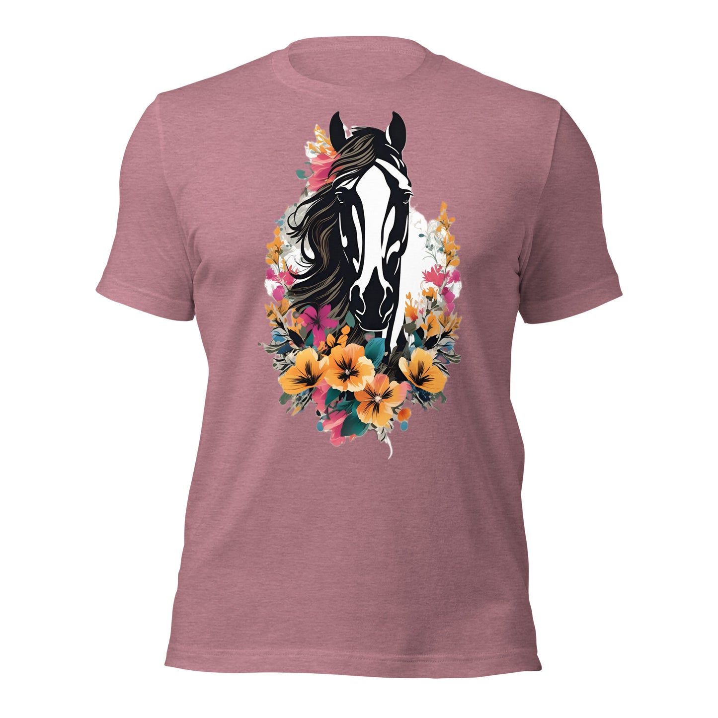 Spring Horse by Mimetic Clothing. Premium Unisex t-shirt