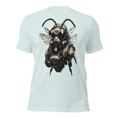 Gas Mask Bee design by Mimetic. Premium Unisex t-shirt