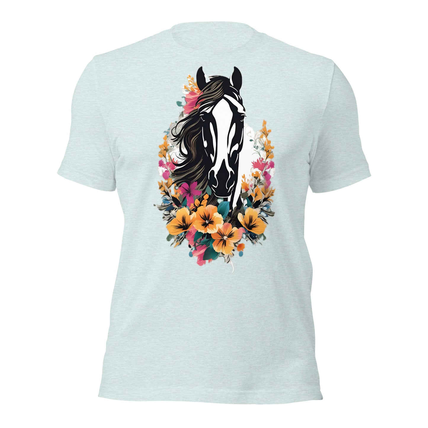Spring Horse by Mimetic Clothing. Premium Unisex t-shirt