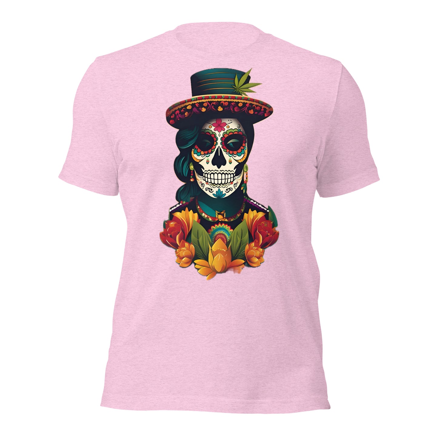 Dia De Los Muertos Woman. Premium Unisex t-shirt