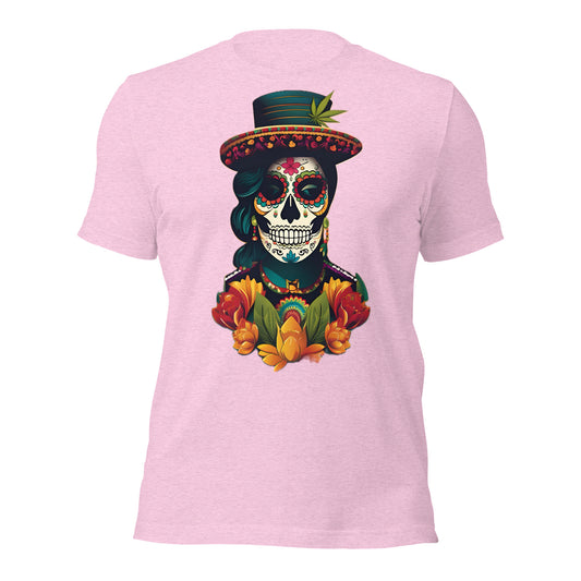Dia De Los Muertos Woman. Premium Unisex t-shirt