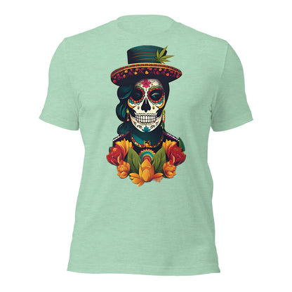 Dia De Los Muertos Woman. Premium Unisex t-shirt