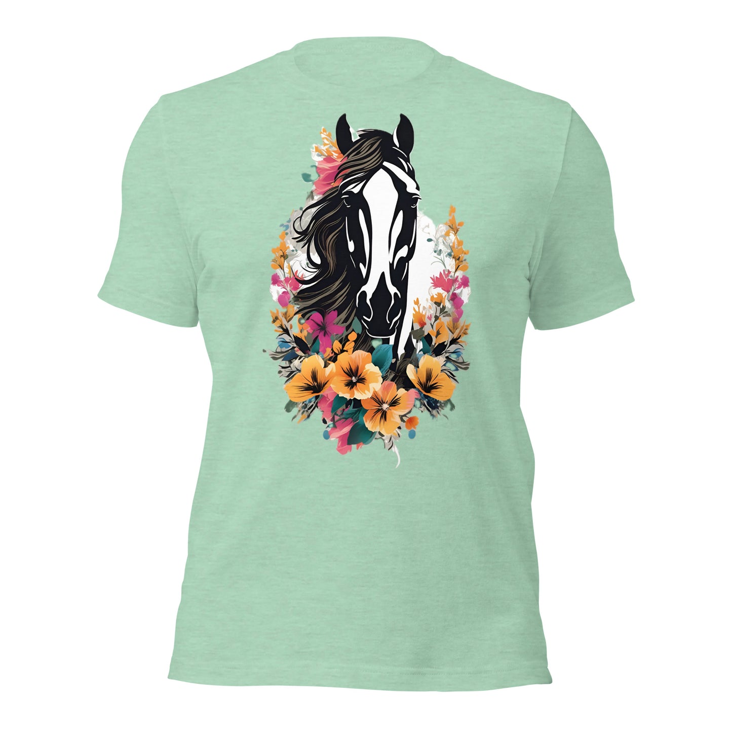 Spring Horse by Mimetic Clothing. Premium Unisex t-shirt