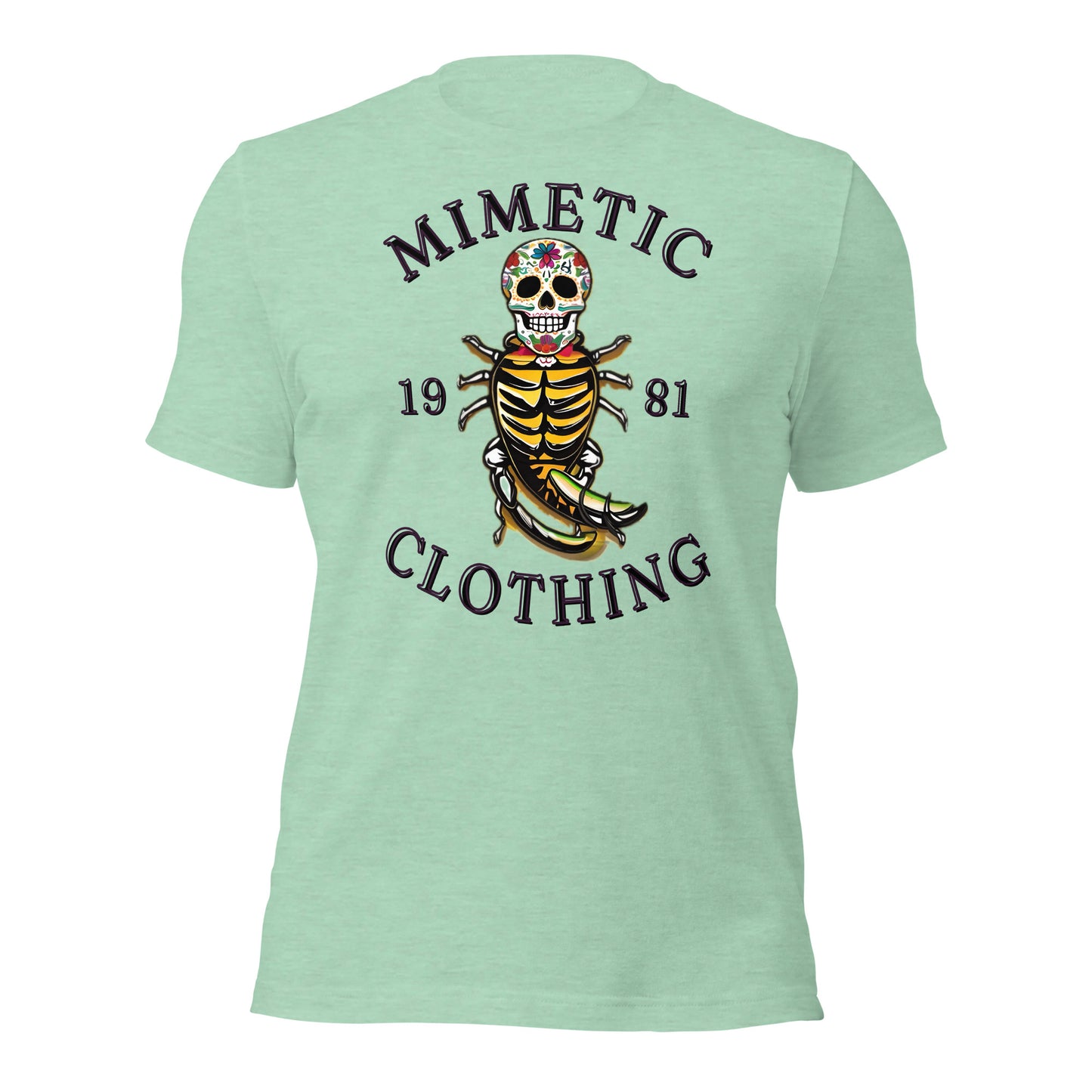 Day of the Dead Roach Unisex t-shirt