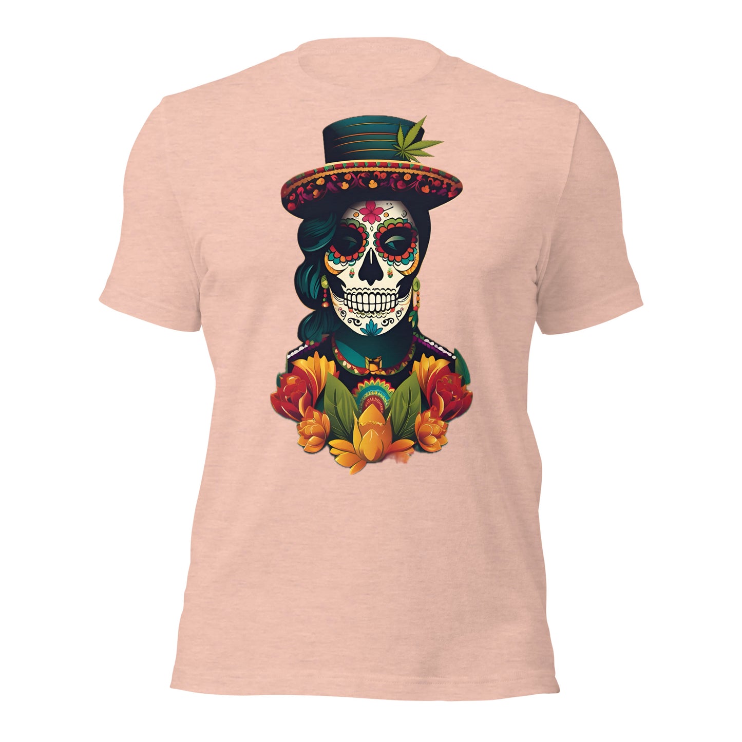 Dia De Los Muertos Woman. Premium Unisex t-shirt
