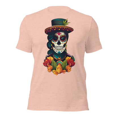 Dia De Los Muertos Woman. Premium Unisex t-shirt