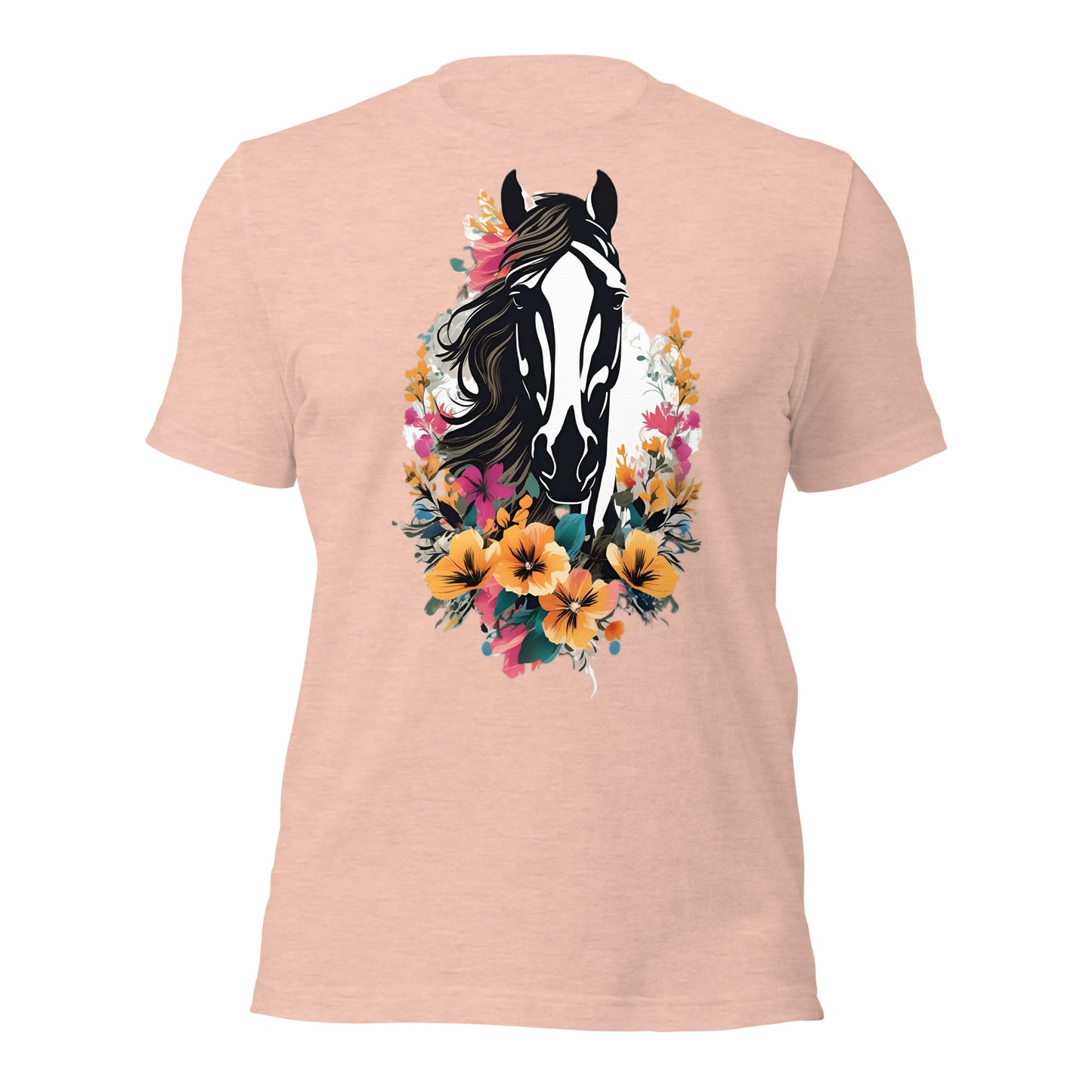 Spring Horse by Mimetic Clothing. Premium Unisex t-shirt