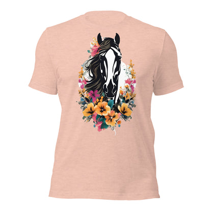 Spring Horse by Mimetic Clothing. Premium Unisex t-shirt