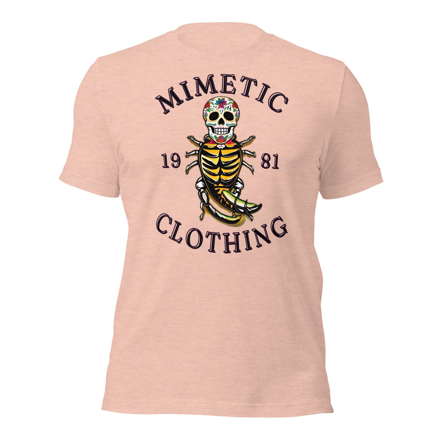 Day of the Dead Roach Unisex t-shirt