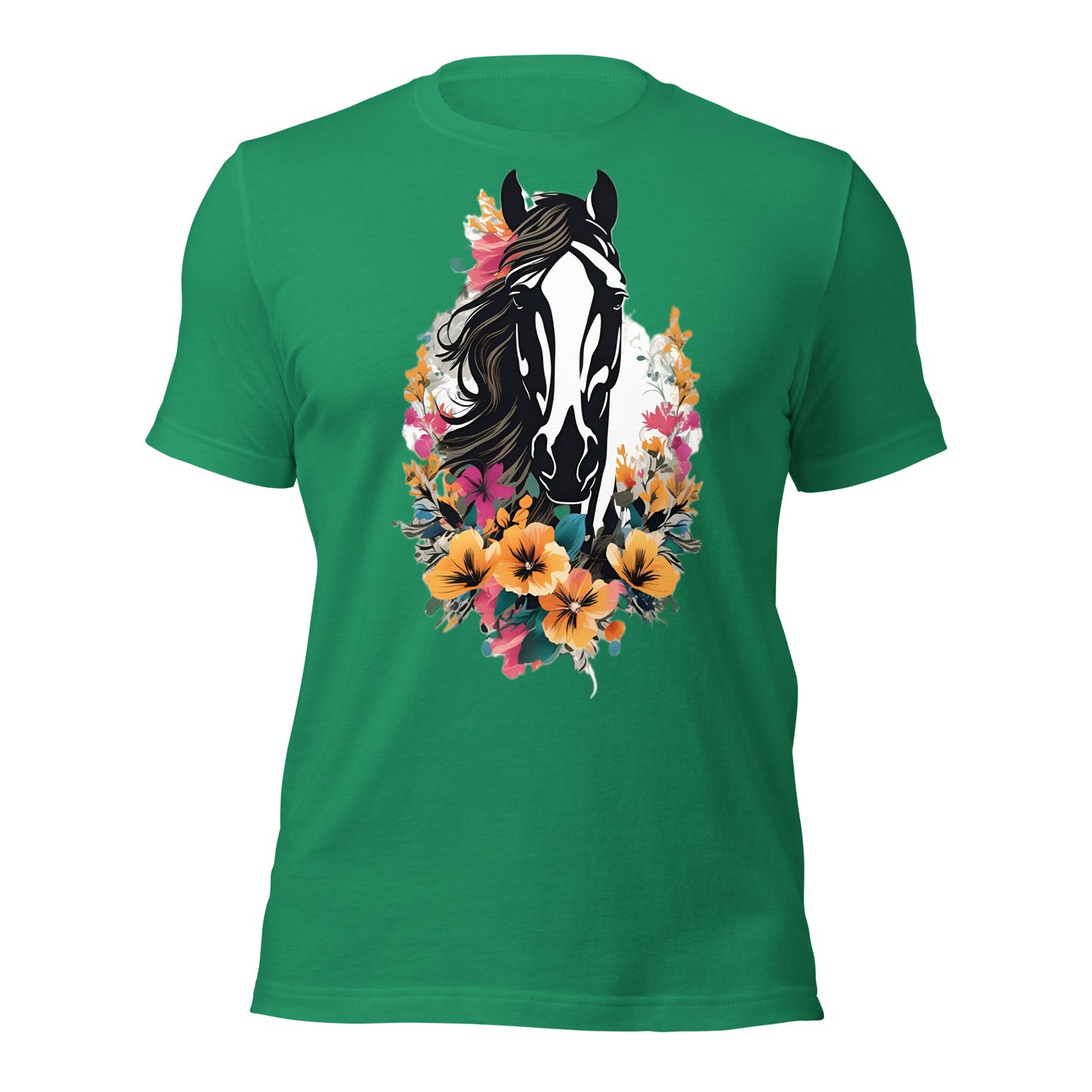 Spring Horse by Mimetic Clothing. Premium Unisex t-shirt