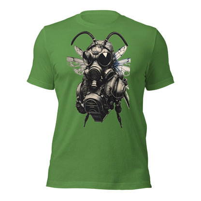 Gas Mask Bee design by Mimetic. Premium Unisex t-shirt