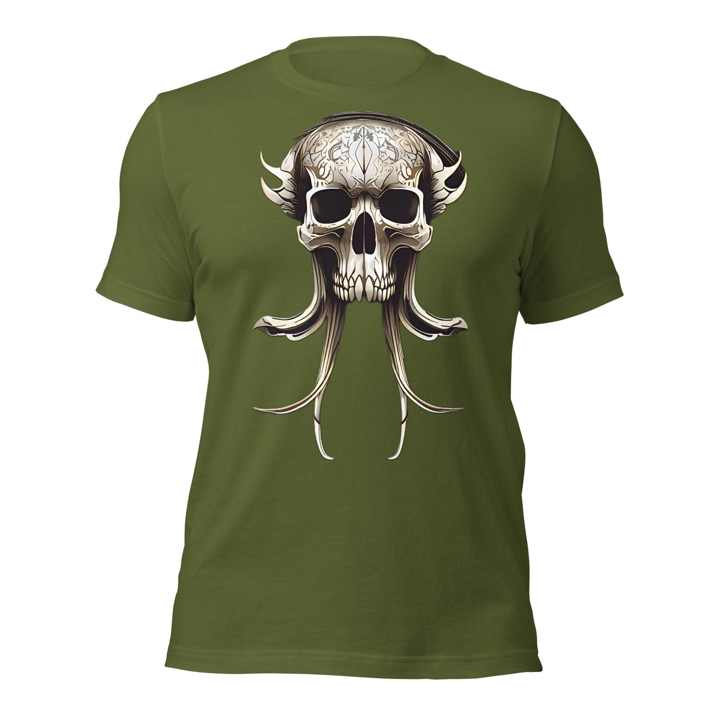 Meta Skull design by Mimetic Clothing. Premium Unisex t-shirt