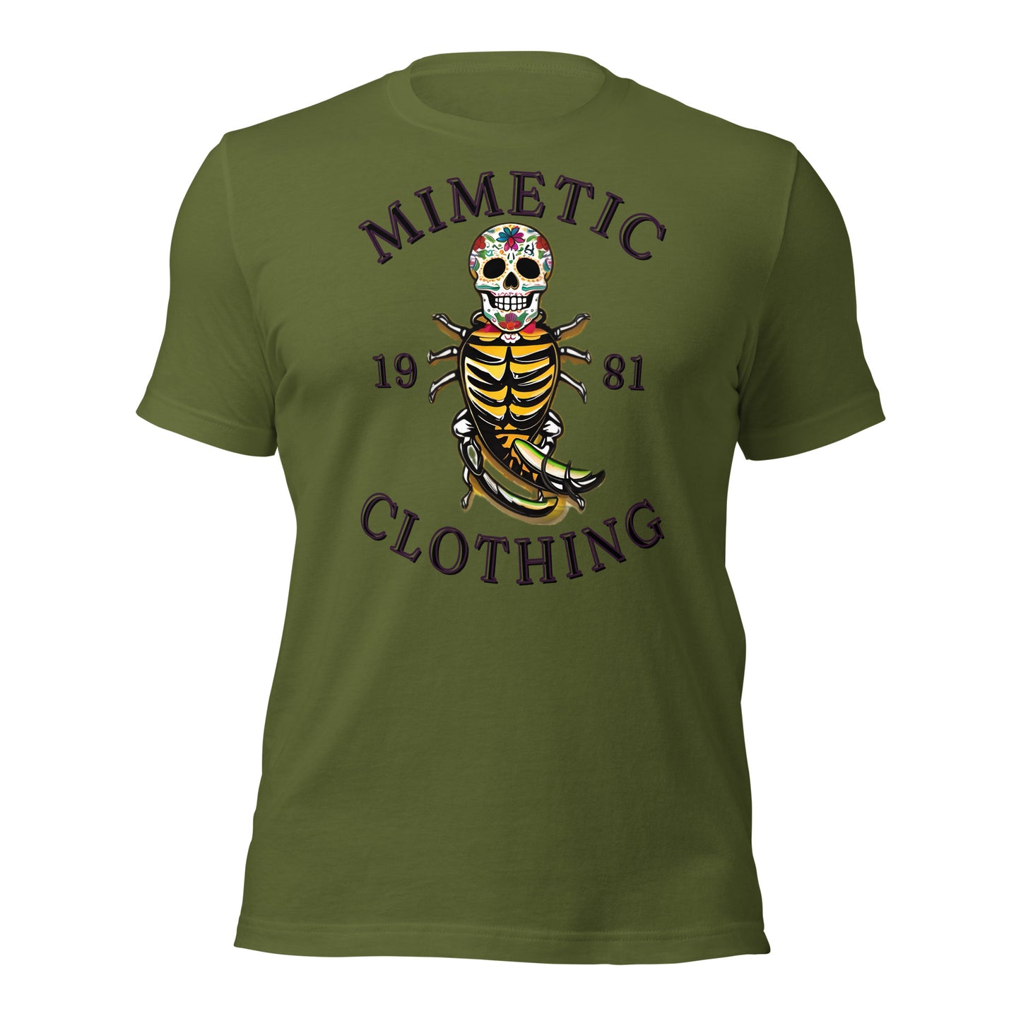 Day of the Dead Roach Unisex t-shirt