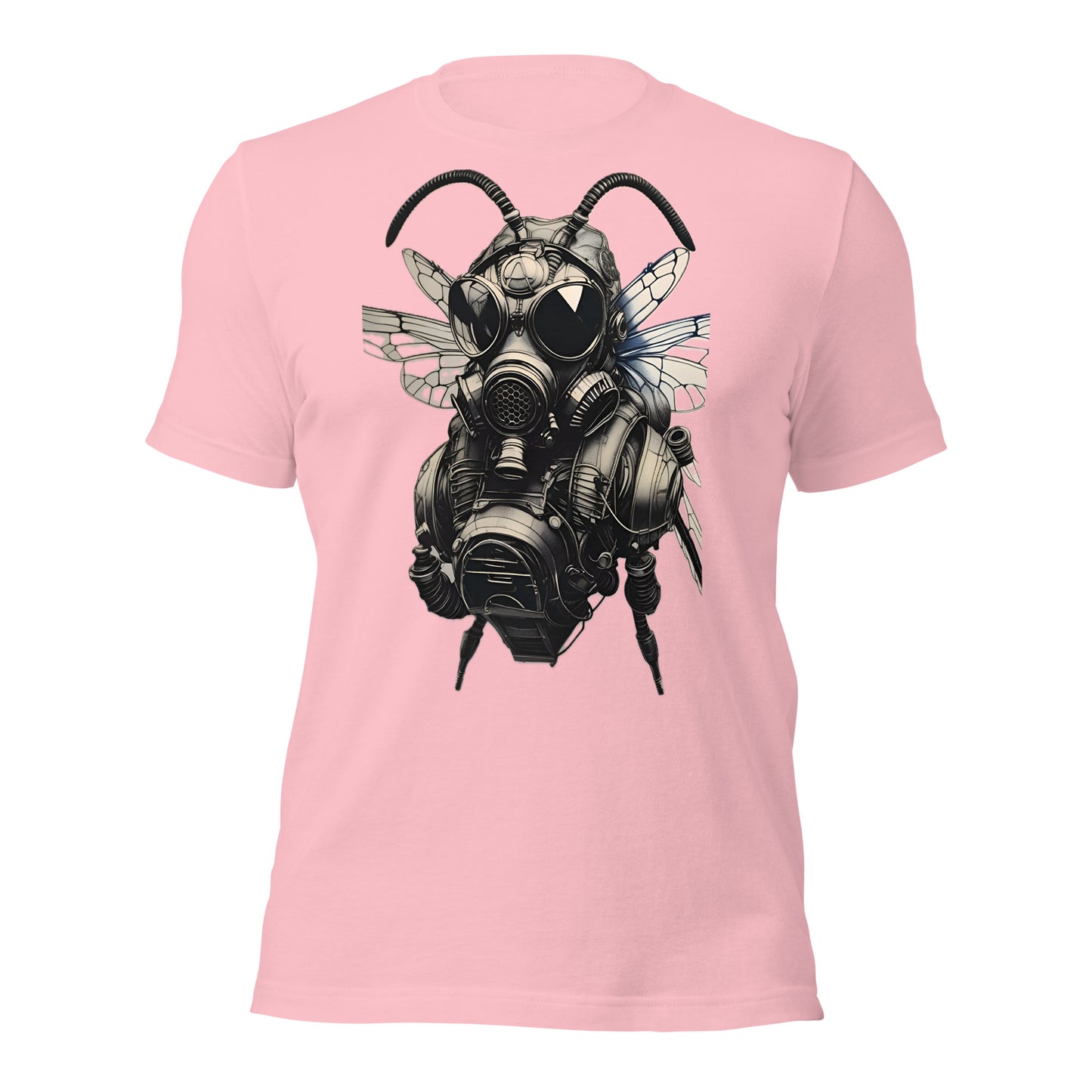 Gas Mask Bee design by Mimetic. Premium Unisex t-shirt