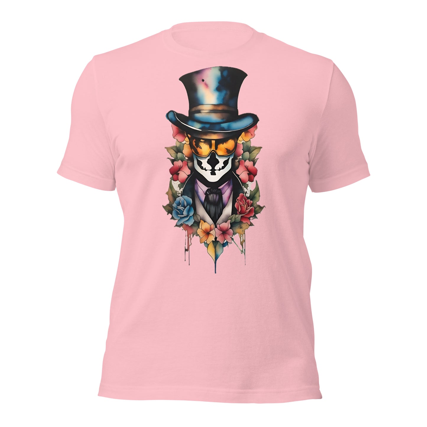 Watercolour Voodoo Skull design by Mimetic. Premium Unisex t-shirt