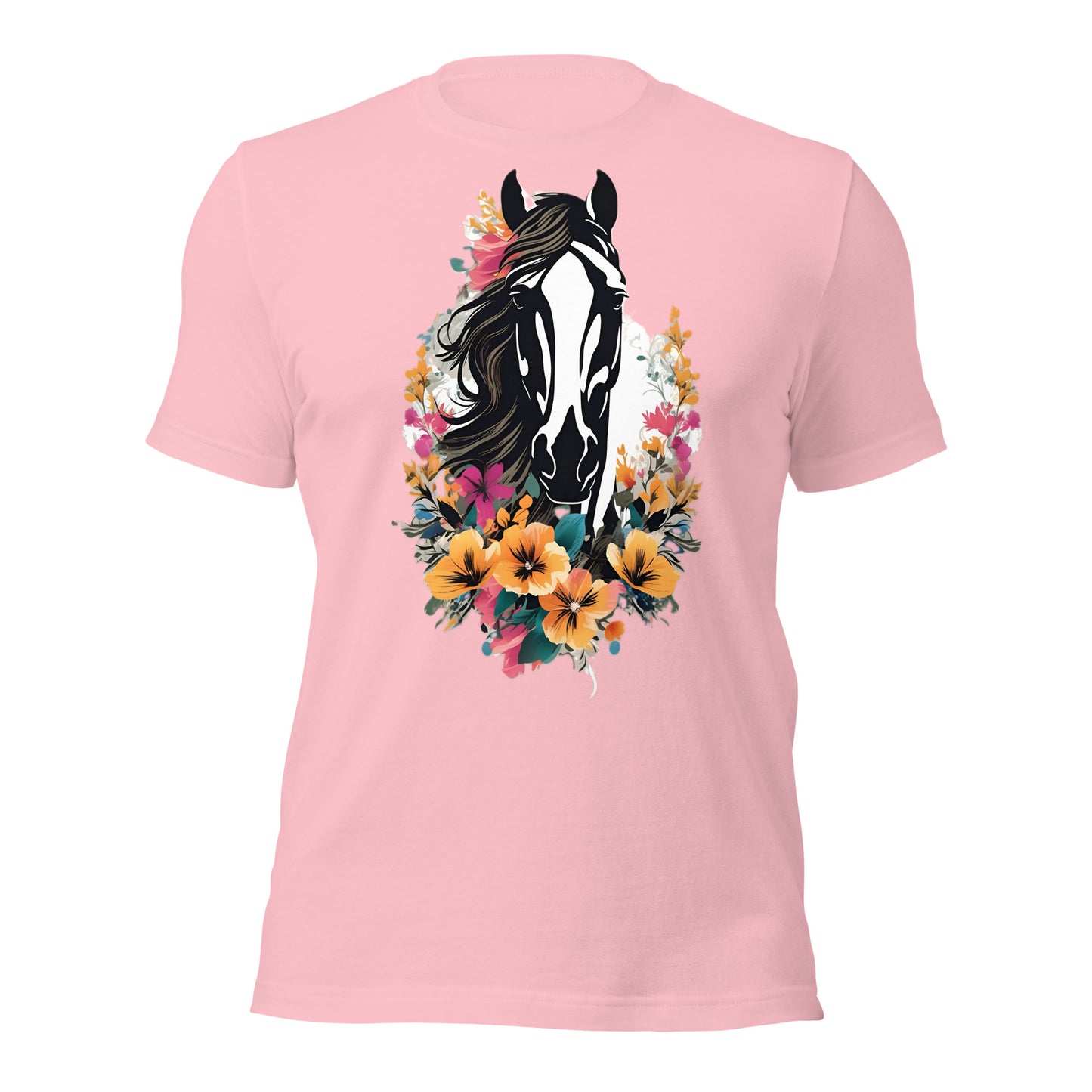 Spring Horse by Mimetic Clothing. Premium Unisex t-shirt