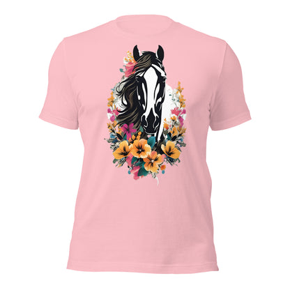 Spring Horse by Mimetic Clothing. Premium Unisex t-shirt