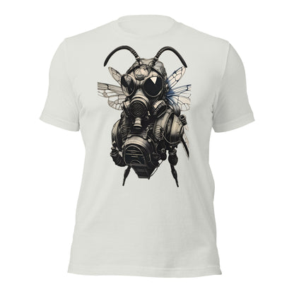 Gas Mask Bee design by Mimetic. Premium Unisex t-shirt