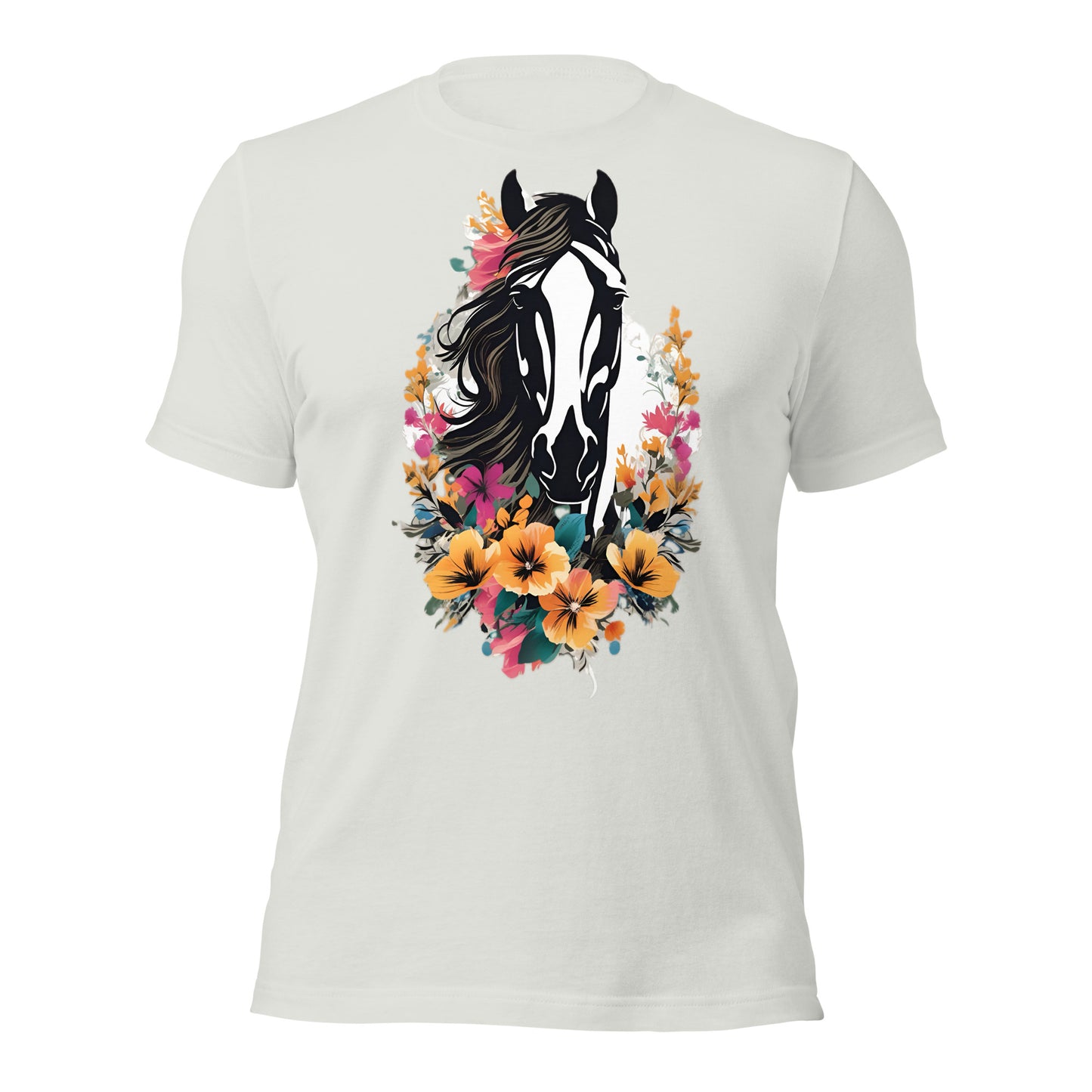 Spring Horse by Mimetic Clothing. Premium Unisex t-shirt