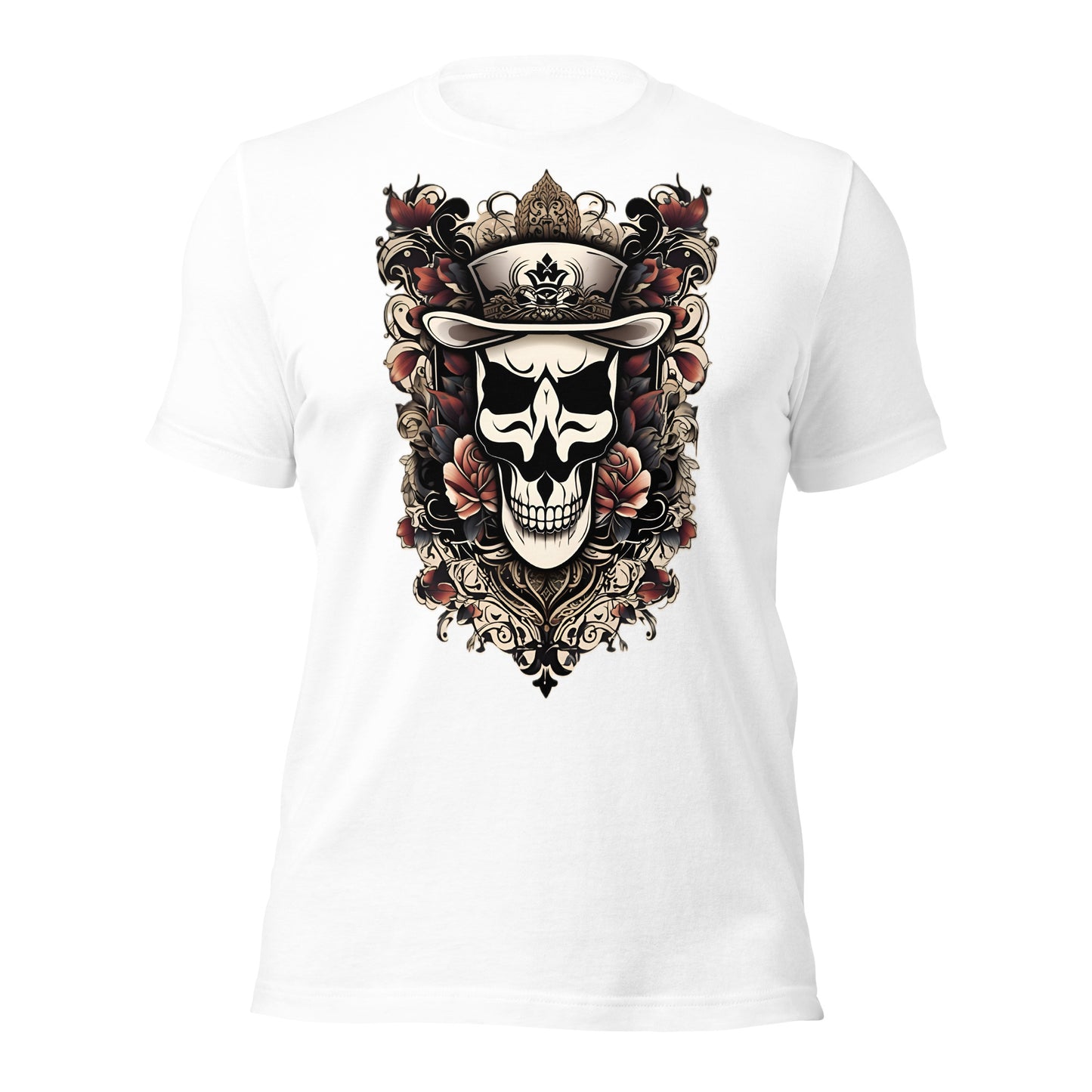 Skull Crest Design by Mimetic. Premium Unisex t-shirt