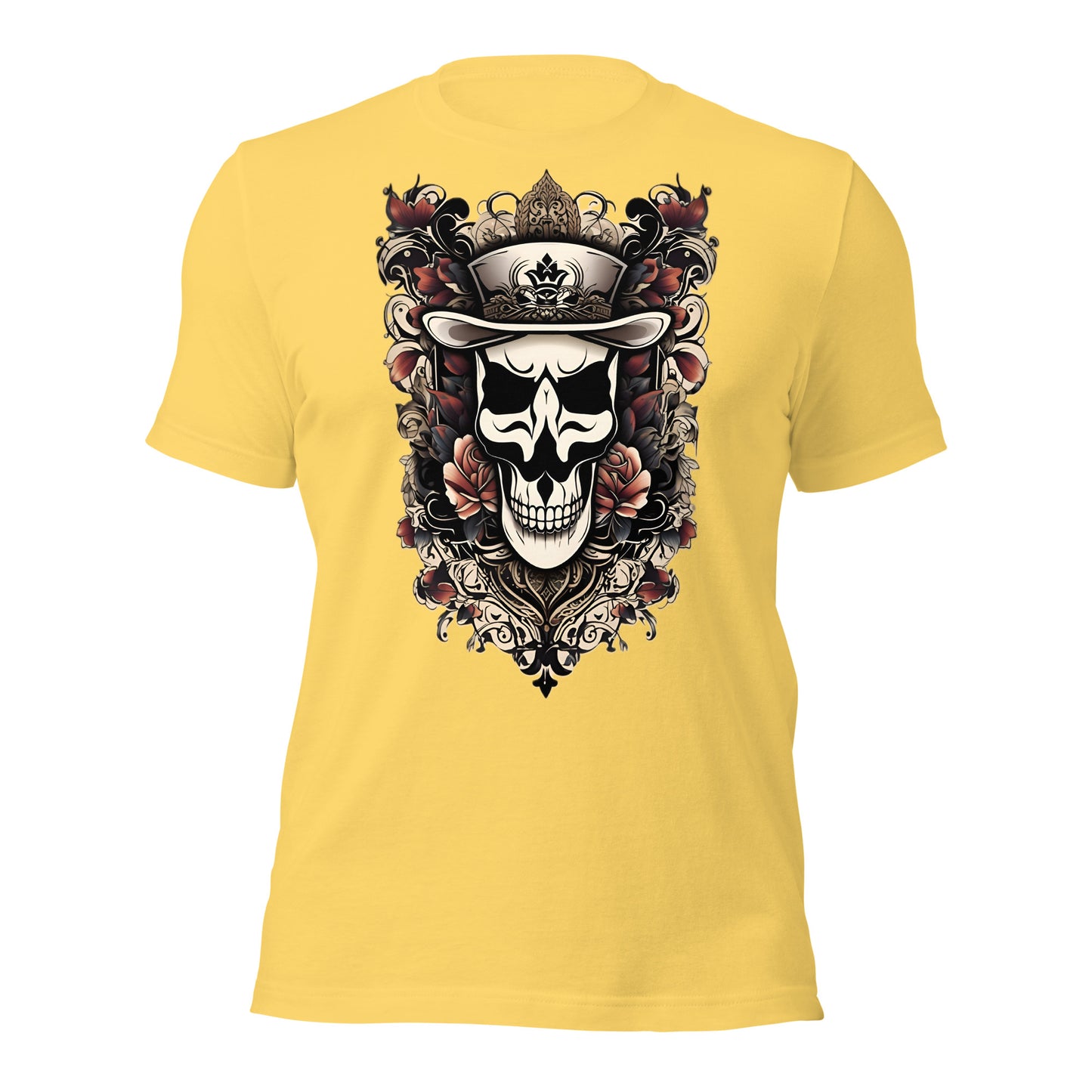Skull Crest Design by Mimetic. Premium Unisex t-shirt